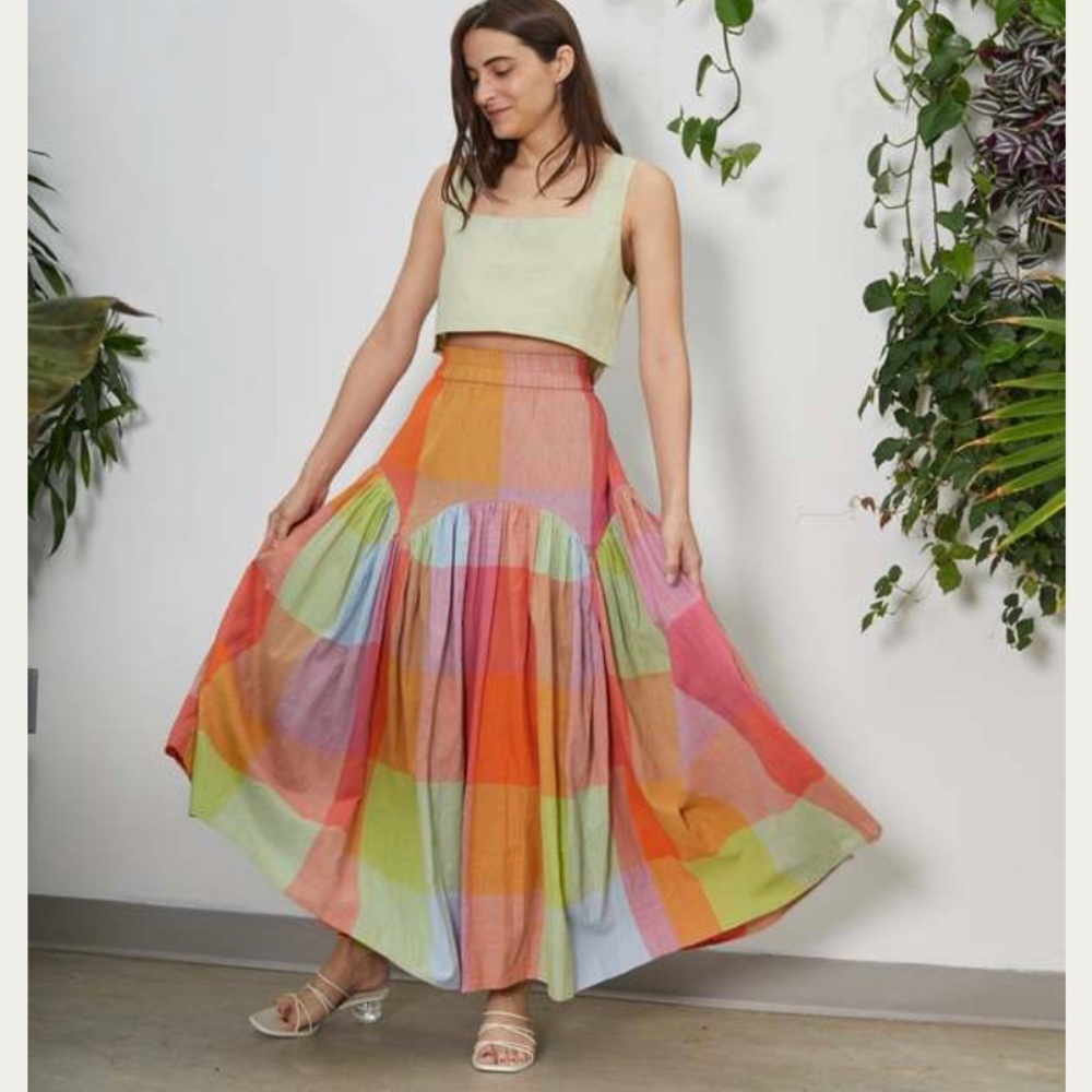 Rujuta Sheth Leila Skirt - Jupiter Chex